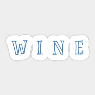 Wine Sticker